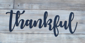 Thankful - Word - Matarow