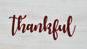 Thankful - Word - Matarow