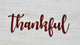 Thankful - Word - Matarow