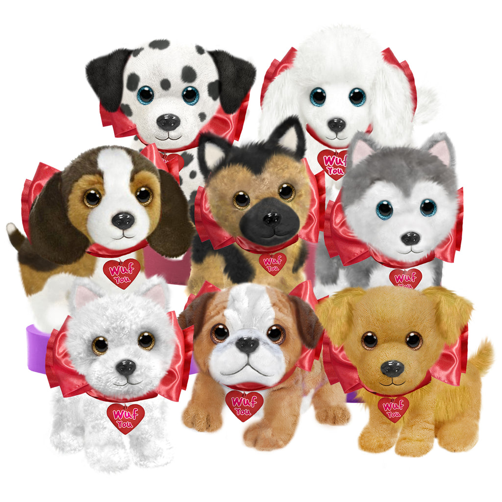 Valentines Day Wuffles 7 in.