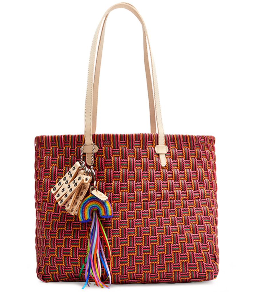 CONSUELA Woven Tote - Wendy