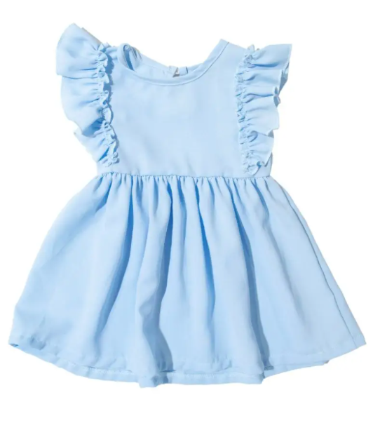 Zoey Ruffle Sleeve Dress