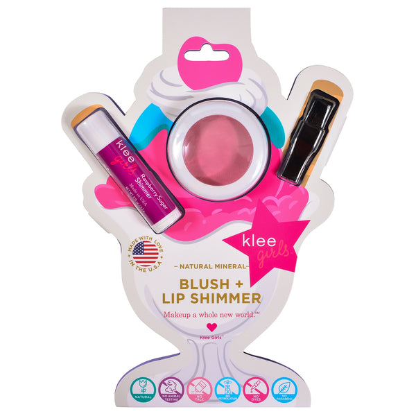 Klee Girls Natural Blush Lip Shimmer