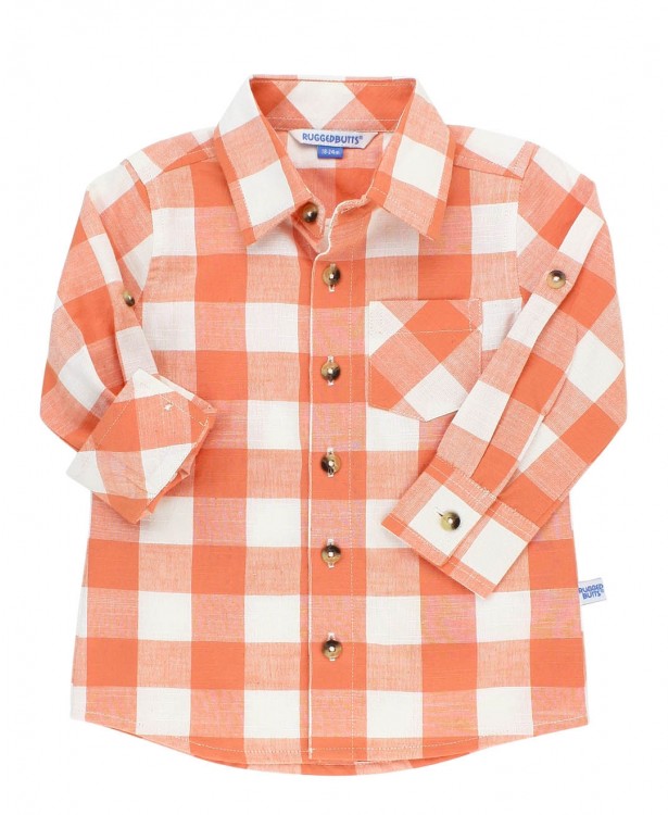 Cider Plaid Button Down Shirt