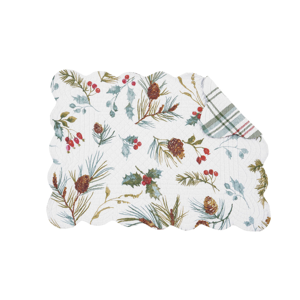 C&F Home - Christmas Edith Pine Cone Placemat
