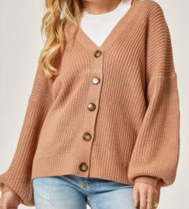 Chloe Button Sweater