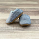 Blue Linen Moccasins - Matarow