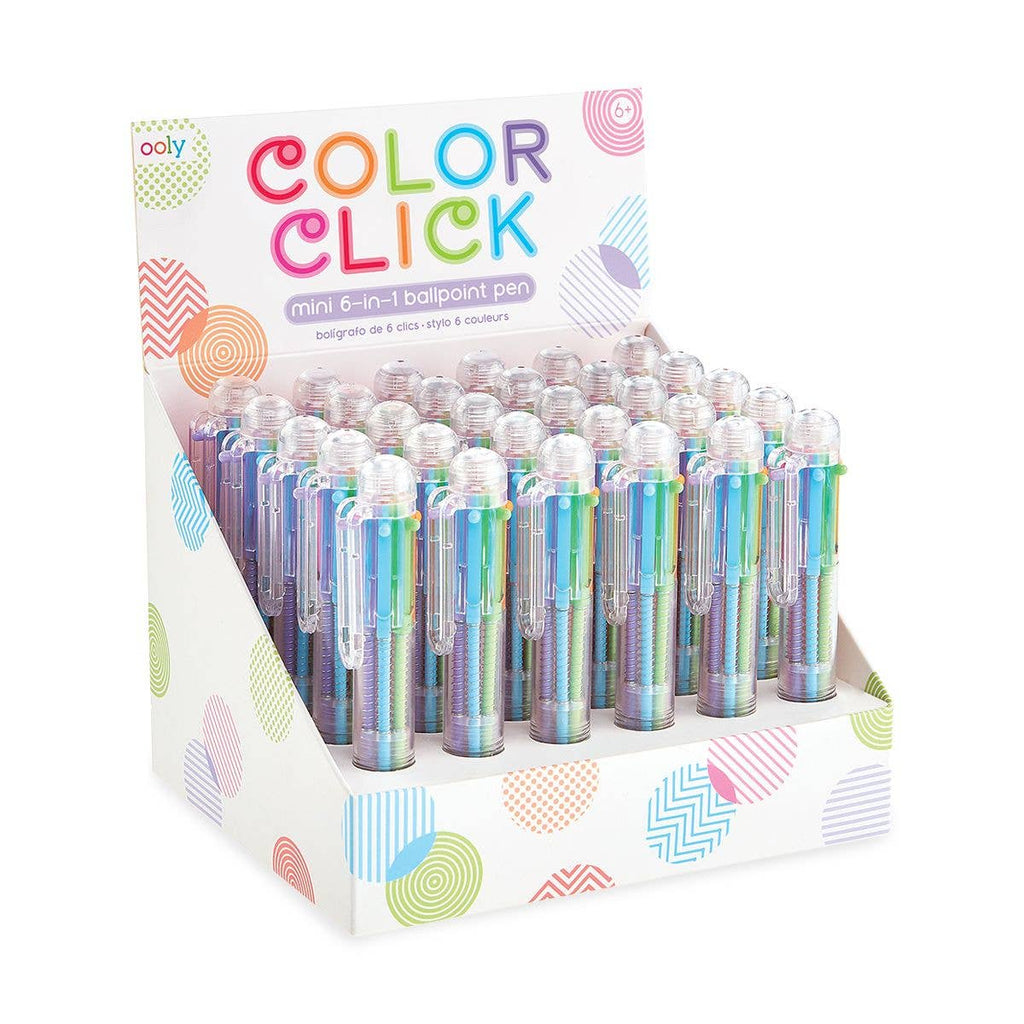 Color Click Mini 6-in-1 Colored Ballpoint Pen