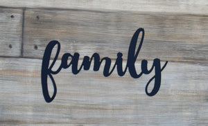 Family - Word - Matarow