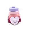 Heart Stacker Silicone Baby toy
