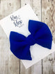 Royal Blue Baby Bow Headband - Matarow