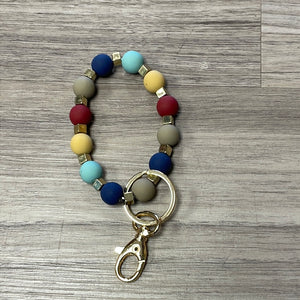 Clay Bead Keychain