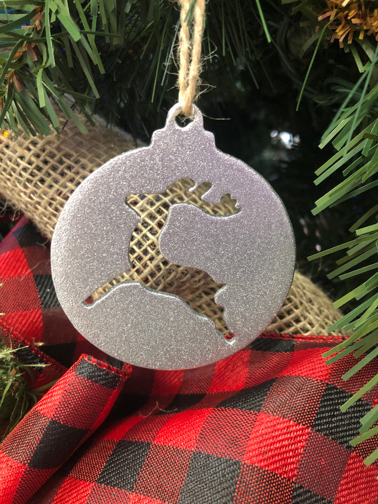 Ornament Small Round Deer