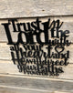 Trust in the Lord Proverbs 3:5-6 - Matarow