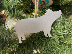 Show Pig Ornament