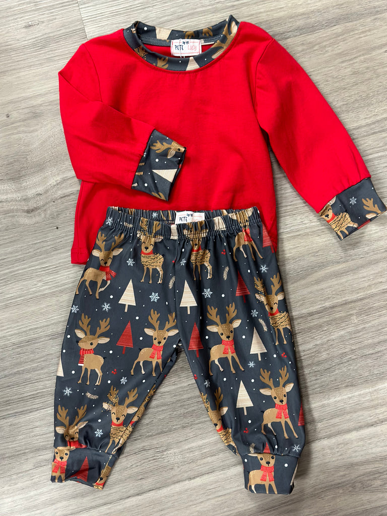 Reindeer Pant Set