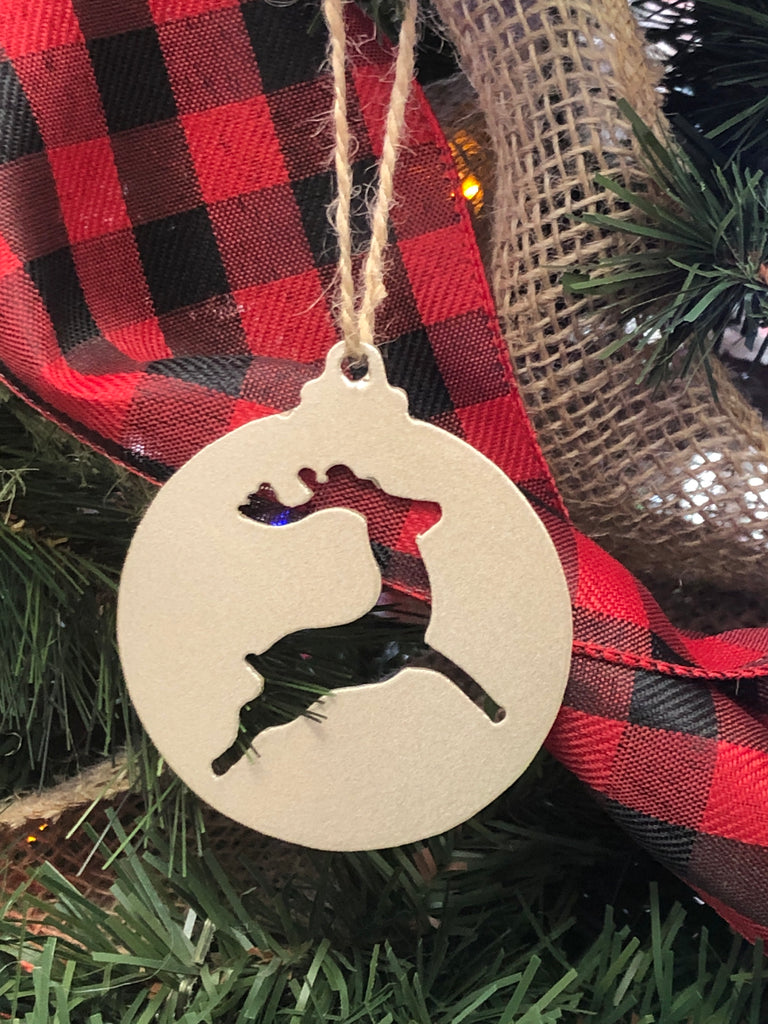 Ornament Small Round Deer