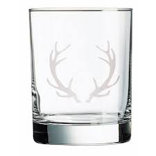 Rustic Antler Cooler Glasses - Matarow
