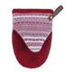 Samba Red Geometric Print Design Silicone Oven Grabber Mitt