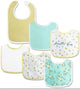Modern Baby Drooler Bibs  - 6 pack
