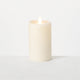 Textured FROSTED CANDLE PILLAR 5"