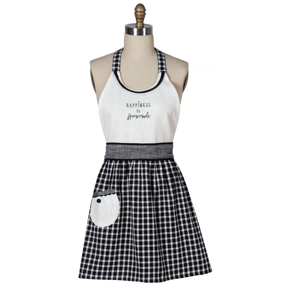 Farmhouse Black/White Apron - Matarow