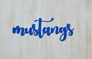 Mustangs - Word - Matarow