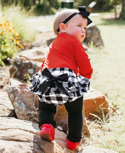 Rufflebutts Footless Ruffle Tights