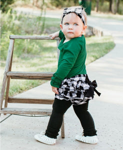 Rufflebutts Footless Ruffle Tights