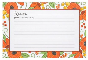 Recipe Cards