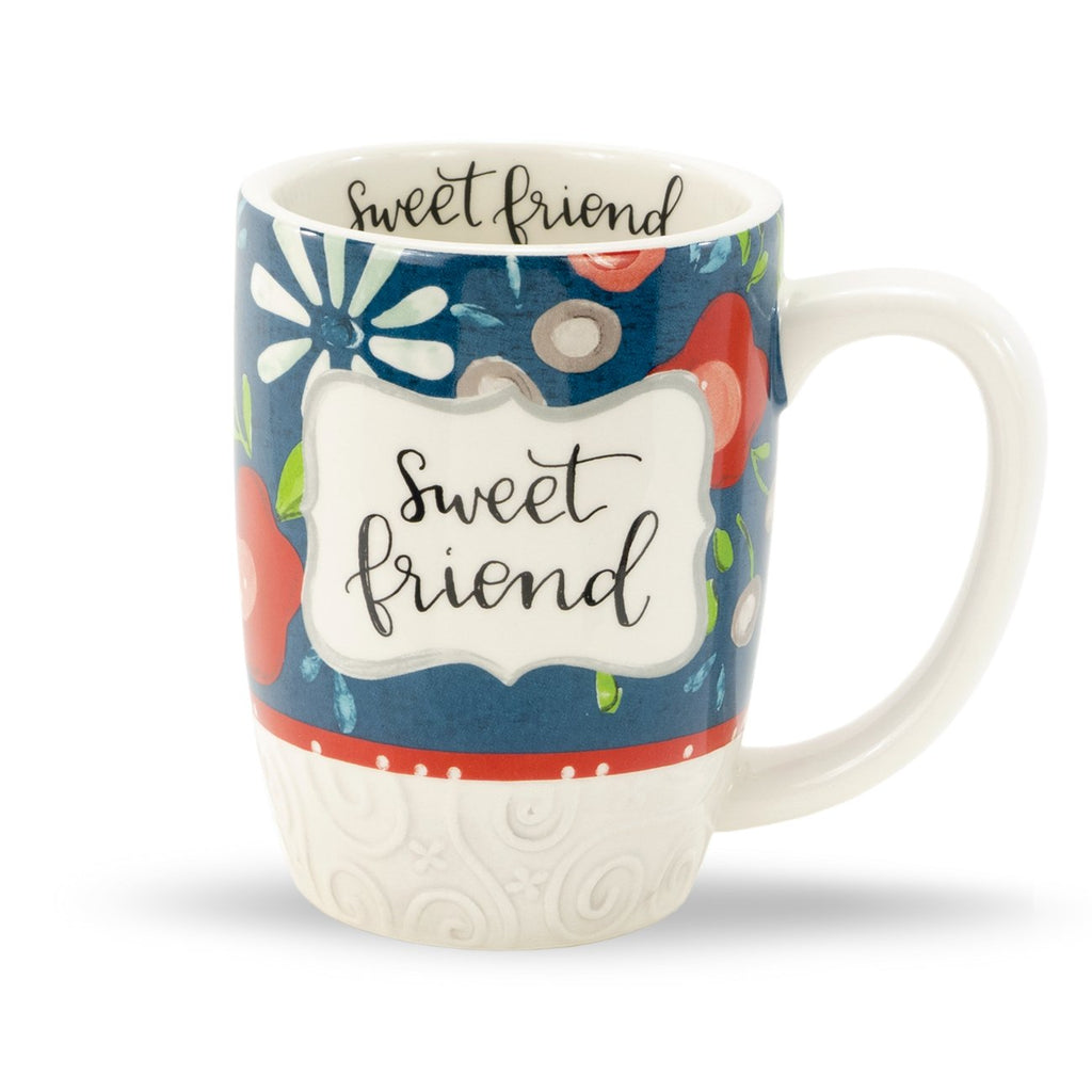 Sweet Friend Sculpted Mug