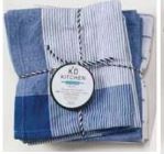 True Blue Tea Towel 3 Pc Set