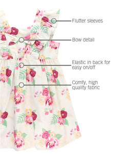 Darling Bouquets Ruffle Dress