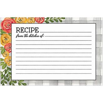 Recipe Cards